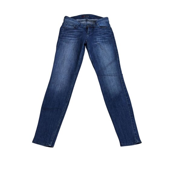 Guess Womens Power Skinny Jeans Size 25 Medium Wash Denim - Picture 1 of 13